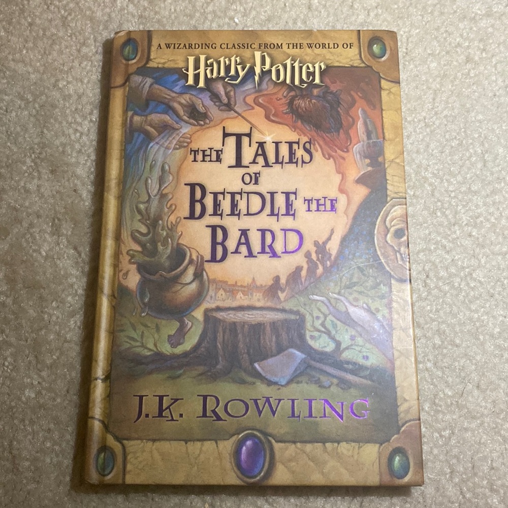 The tales of beedle the bard book by J.K. Rowling
